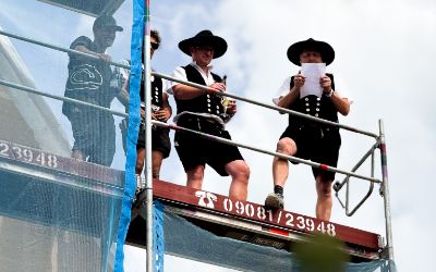 Richtfest Drehergasse